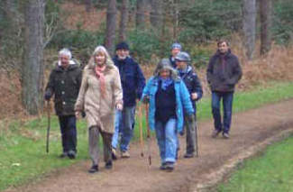 Photo of a social walk at Sandringham
