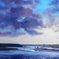 painting of Brancaster Staithe
