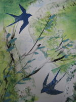 Print of Swallows