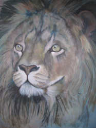 Painting of Lion